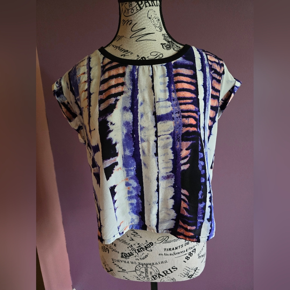 PJK Patterson J. Kincaid silk top